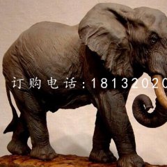 大象雕塑，銅雕大象