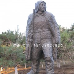 民兵銅雕，公園紀(jì)念銅雕