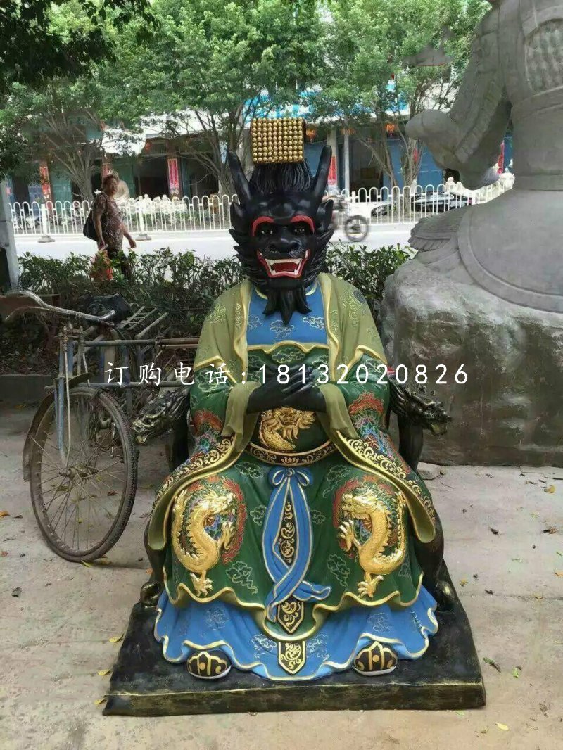 龍王雕塑，玻璃鋼神仙