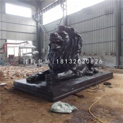 西洋獅銅雕，廣場(chǎng)銅獅子