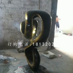 抽象雕塑，公園景觀銅雕