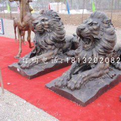 匯豐獅銅雕，銅雕西洋獅