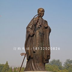 玄奘銅雕，唐朝和尚銅雕