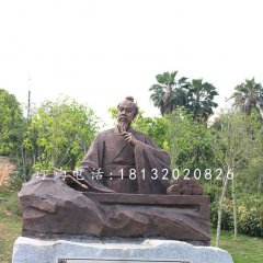 張仲景銅雕，古代人物銅雕