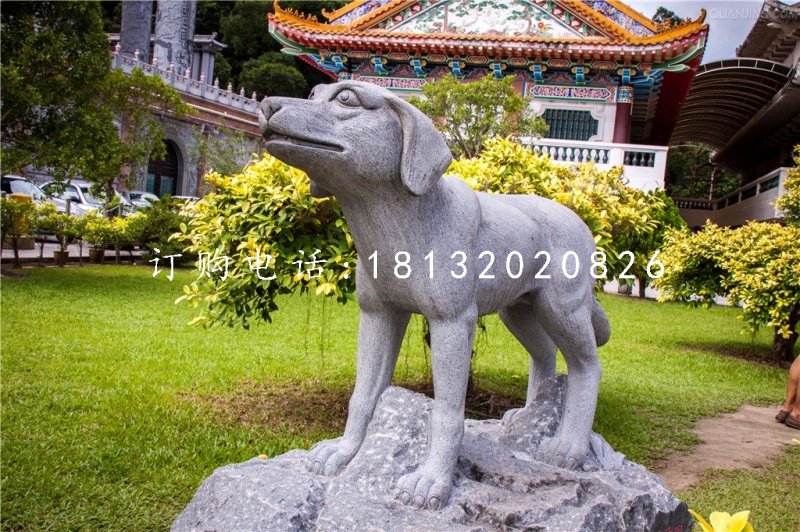 公園動(dòng)物石雕，十二生肖石雕 (2)