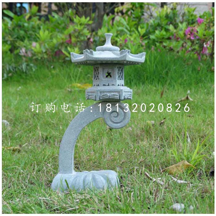 大理石宮燈，庭院石雕燈 