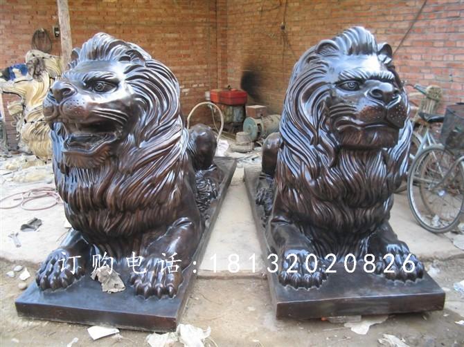 匯豐獅銅雕，趴著的獅子銅雕.jpg