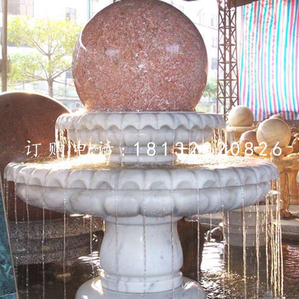 大理石風(fēng)水球噴泉 廣場(chǎng)景觀雕塑 (2).jpg
