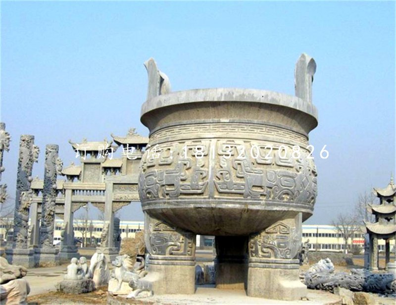 三足鼎石雕，大理石鼎.jpg