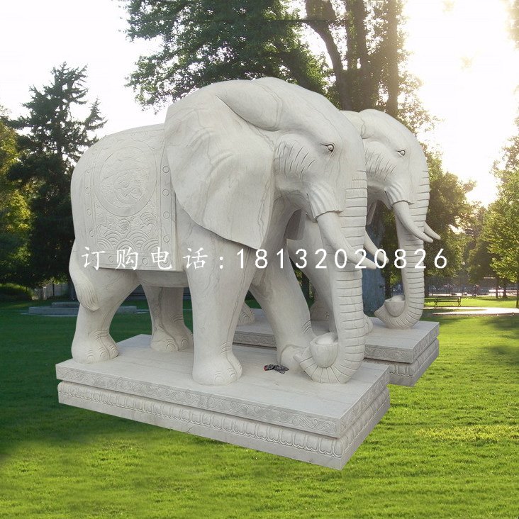 公園大象石雕，大理石大象 (2).jpg