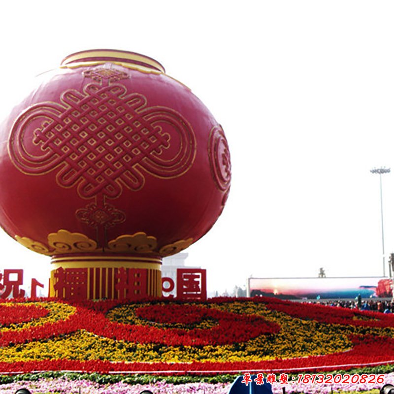 不銹鋼燈籠雕塑，廣場(chǎng)燈籠不銹鋼雕塑