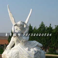 愛神石雕，漢白玉西方愛神雕塑