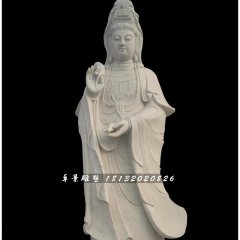 觀音菩薩石雕，大型觀音菩薩雕塑