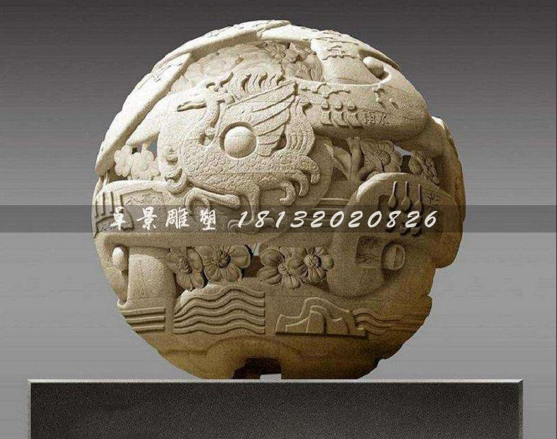 石球雕塑，城市雕塑