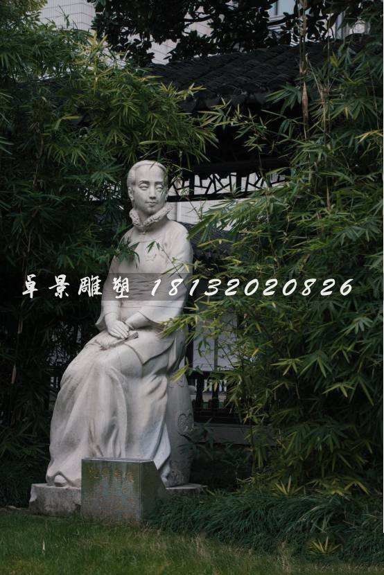 沈壽石雕，古代人物石雕