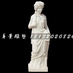 西方人物石雕，公園人物石雕