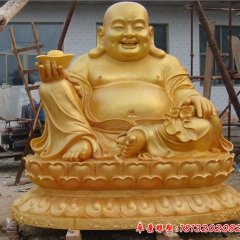 彌勒佛銅雕，招財彌勒佛銅雕