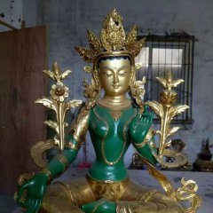 藏佛銅雕，密宗佛銅雕