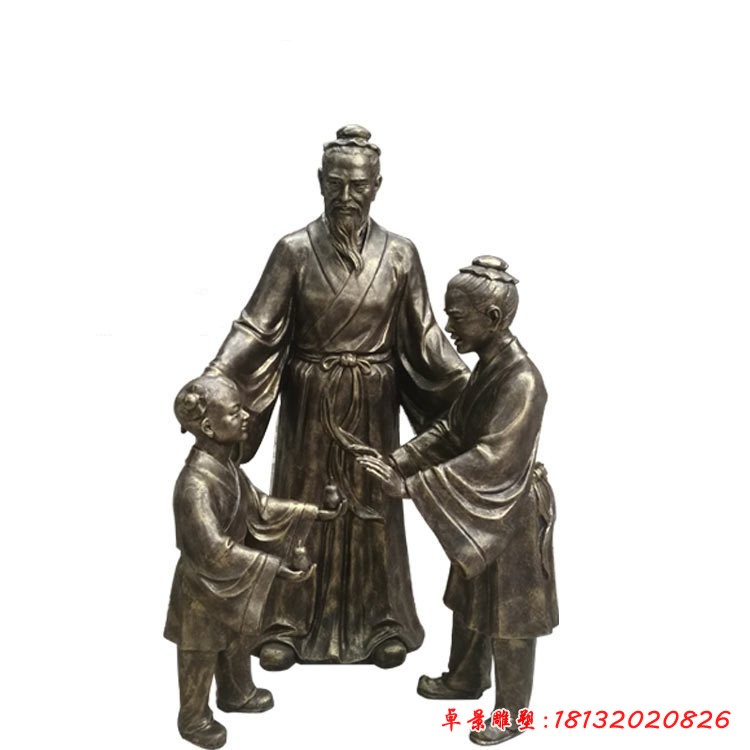 孔融讓梨銅雕，城市景觀銅雕