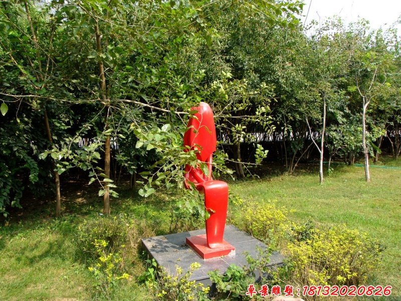 不銹鋼抽象人物,公園人物雕塑