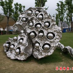不銹鋼蓮蓬雕塑，公園不銹鋼雕塑