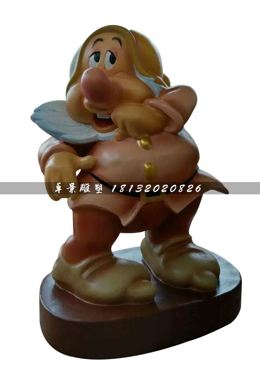 玻璃鋼小矮人雕塑，玻璃鋼卡通雕塑 (2)