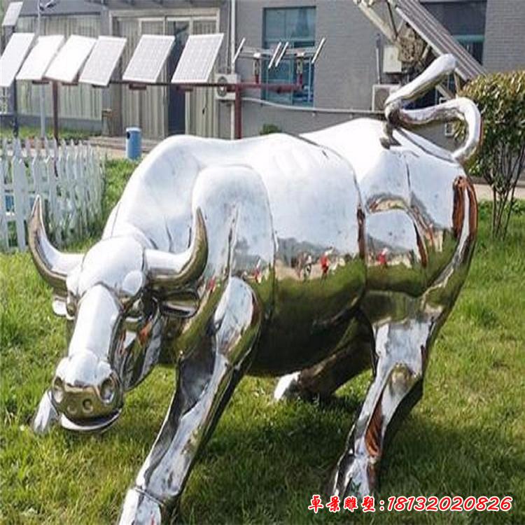 公園不銹鋼動(dòng)物牛