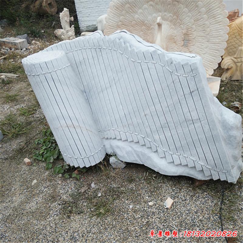 竹簡(jiǎn)校園景觀石雕3