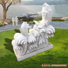 公園鯉魚(yú)動(dòng)物噴泉