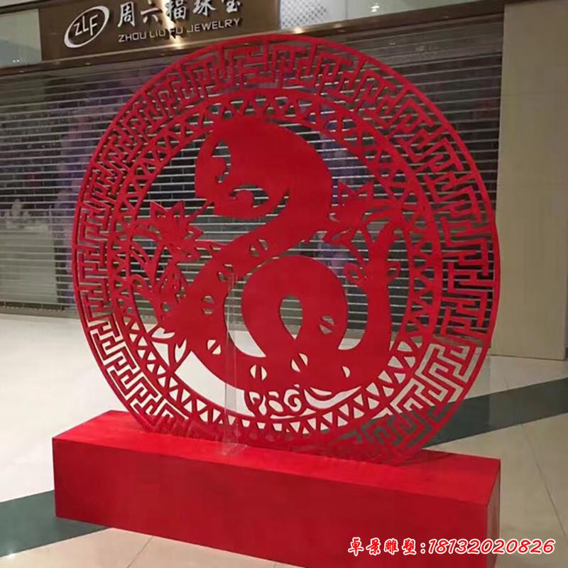 不銹鋼剪紙創(chuàng)意雕塑
