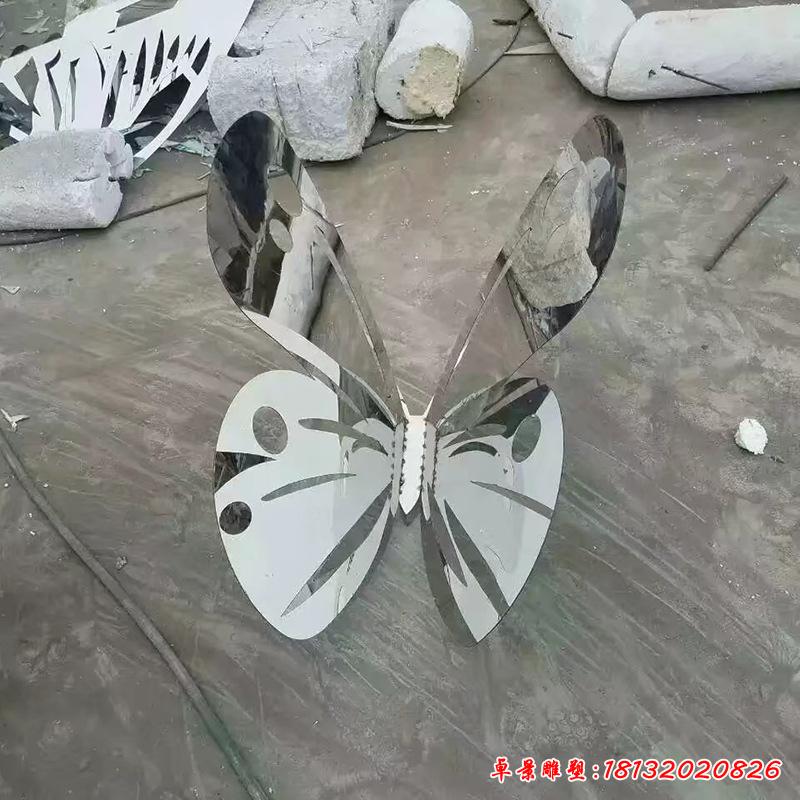 不銹鋼動物昆蟲蝴蝶雕塑