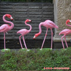 不銹鋼小區(qū)景觀火烈鳥
