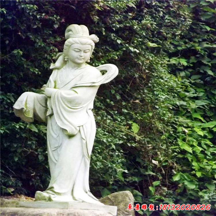 八仙過(guò)海人物石雕 