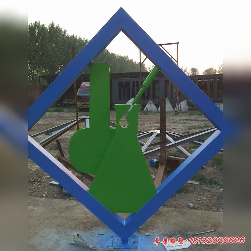 不銹鋼剪紙創(chuàng)意景觀雕塑
