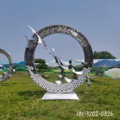 仿真廣場圓環(huán)不銹鋼