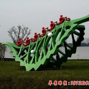 不銹鋼雕塑樹(shù)葉