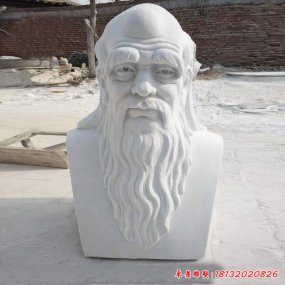 石雕像老子
