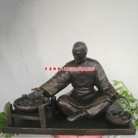 人物鑄銅雕像
