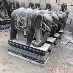 石雕仿古動物