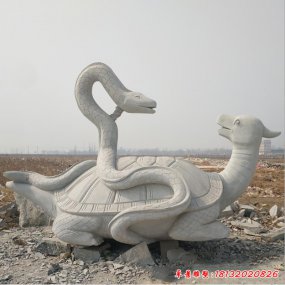 祖廟石雕蛇龜