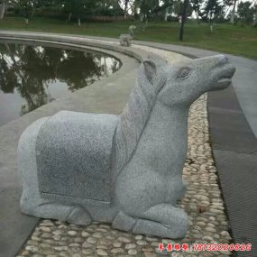 石雕坐式十二生肖