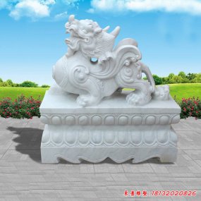 門口的石雕神獸