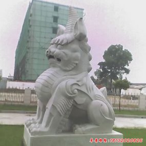 獨(dú)角獸石雕