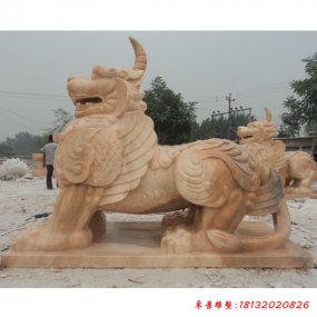 石雕獨(dú)角獸