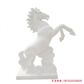 漢白玉馬石雕