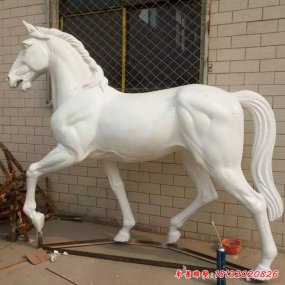古代石雕馬