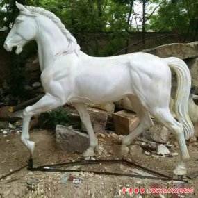 大理石石雕馬