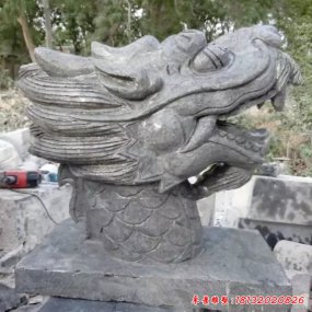 石雕龍頭噴