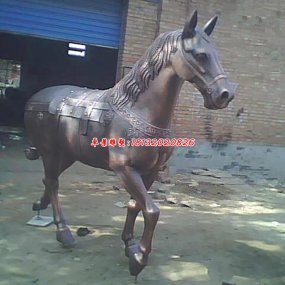 馬來(lái)西亞的銅雕馬