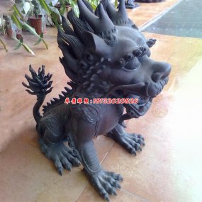 春園門(mén)銅麒麟